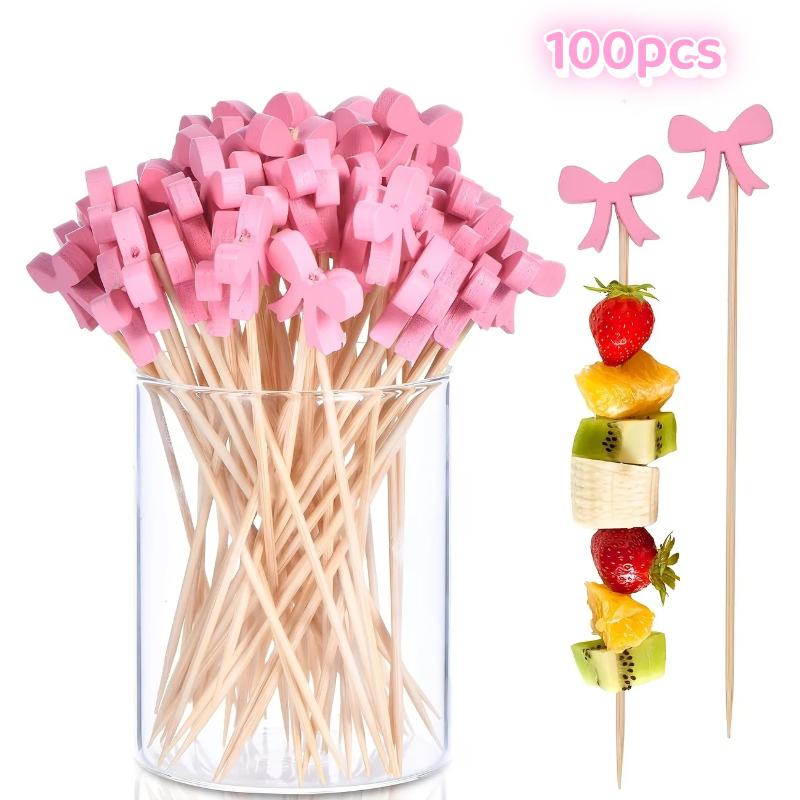 Centerpiece Stick - Деревянные шпажки для коктейлей, 100 шт.,