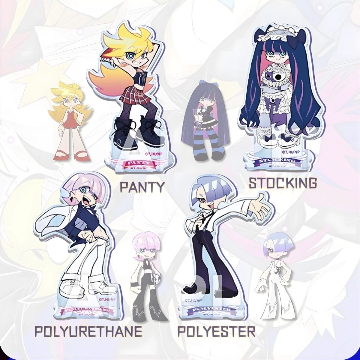 Event Supplies - Акриловая фигурка-подставка Panty & Stocking with