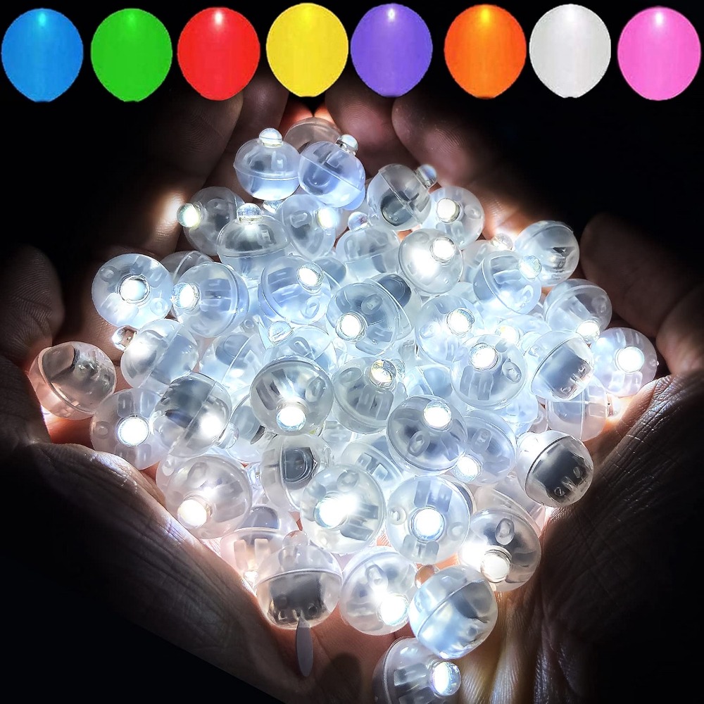 Led Balloon Light - 50 шт. Новые светодиодные мигающие лампочки