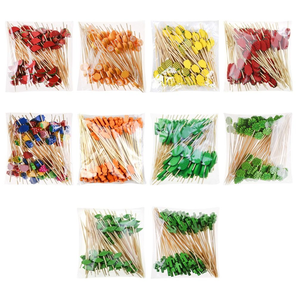 Centerpiece Stick - Вилка для салата растительные палочки зубочистка,