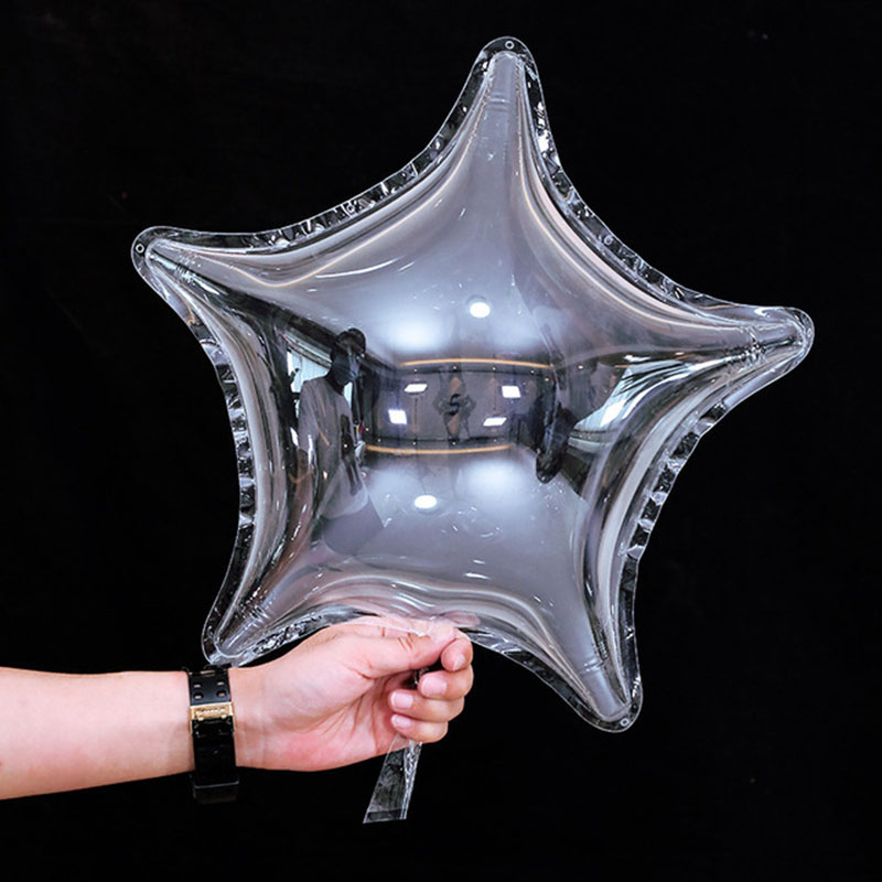 Led Balloon Light - Прозрачный ПВХ Единорог Звезда Сердцеобразный Прозрачный