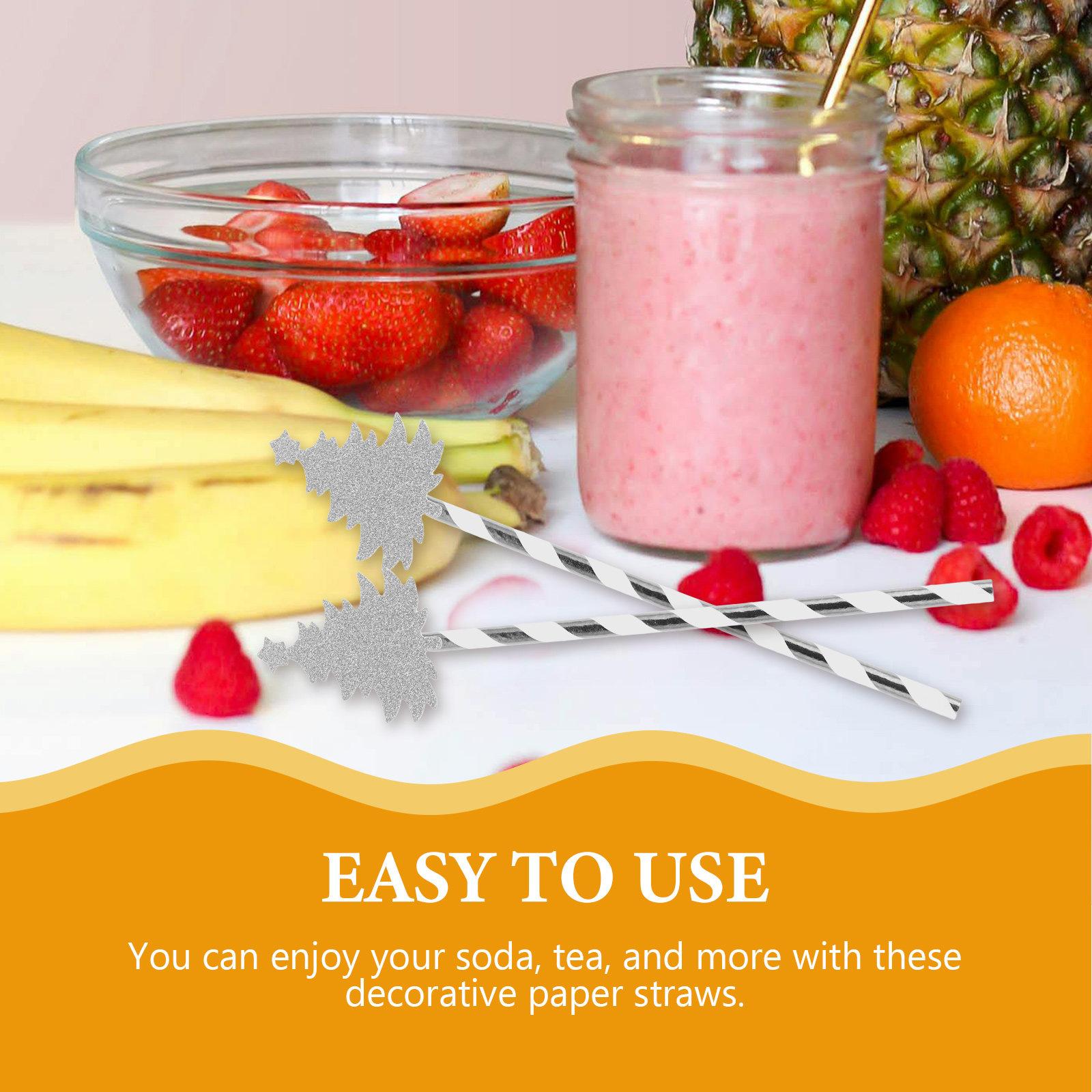 25 шт. бумажных трубочек для н – обзор и цена Paper Straw Color