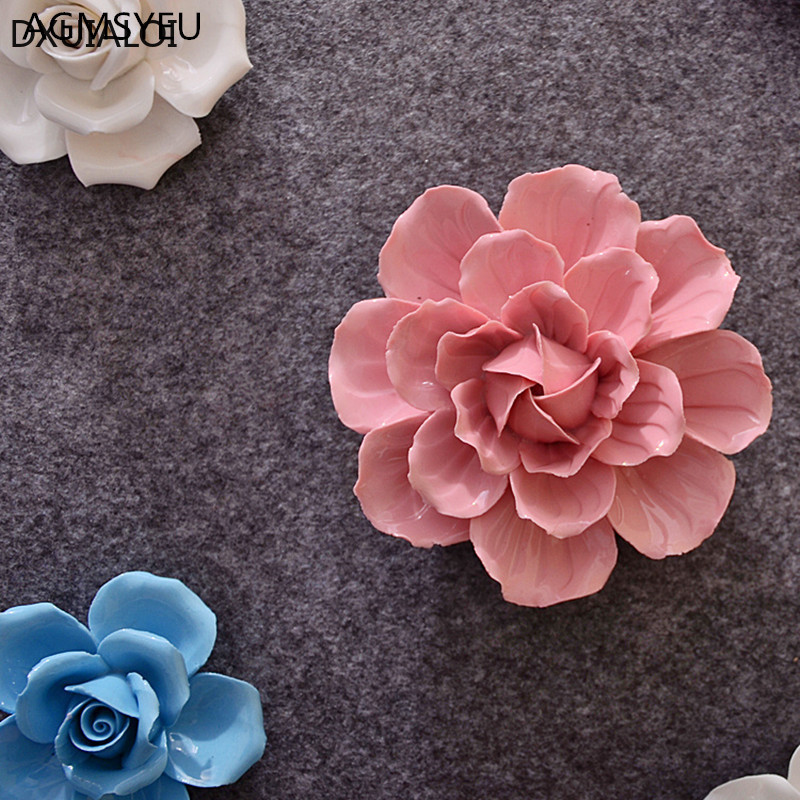 1 шт. Настенные керамические ц – обзор и цена Flower Wall Panel