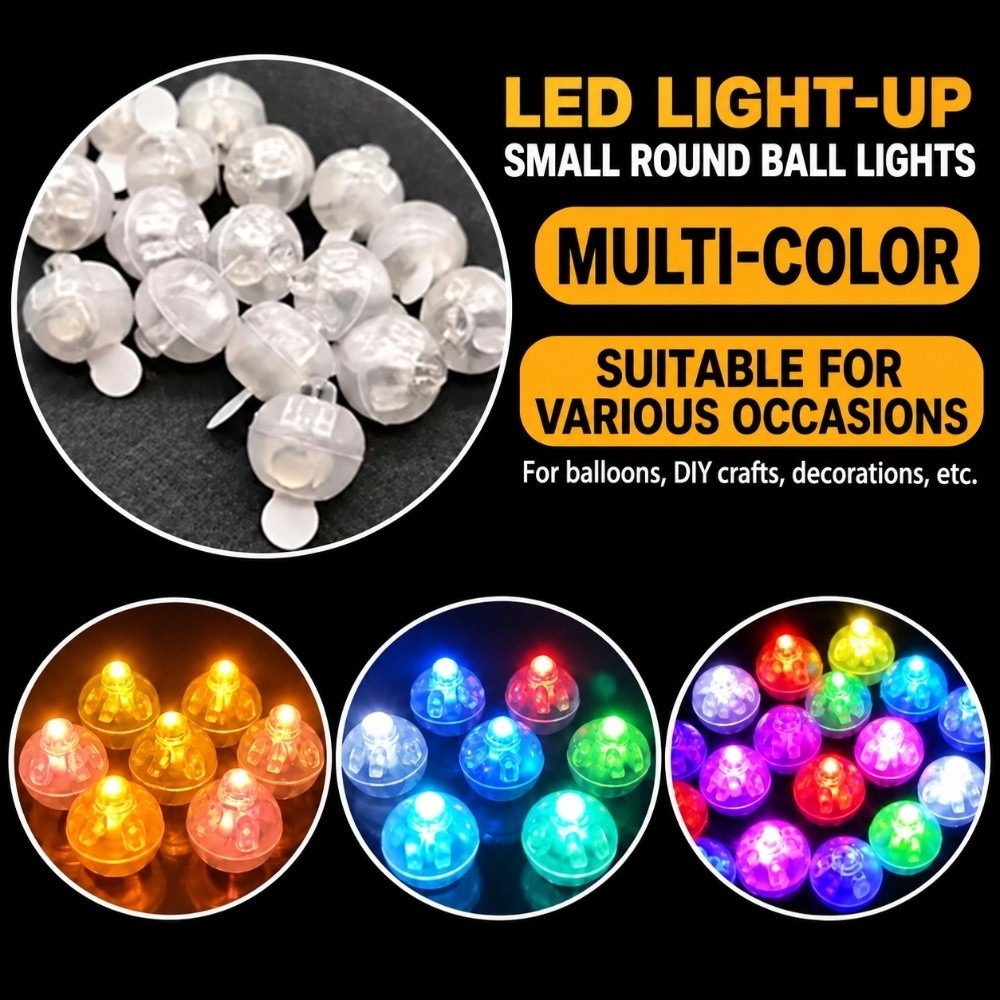 50 шт. Новые светодиодные мига – обзор и цена Led Balloon Light