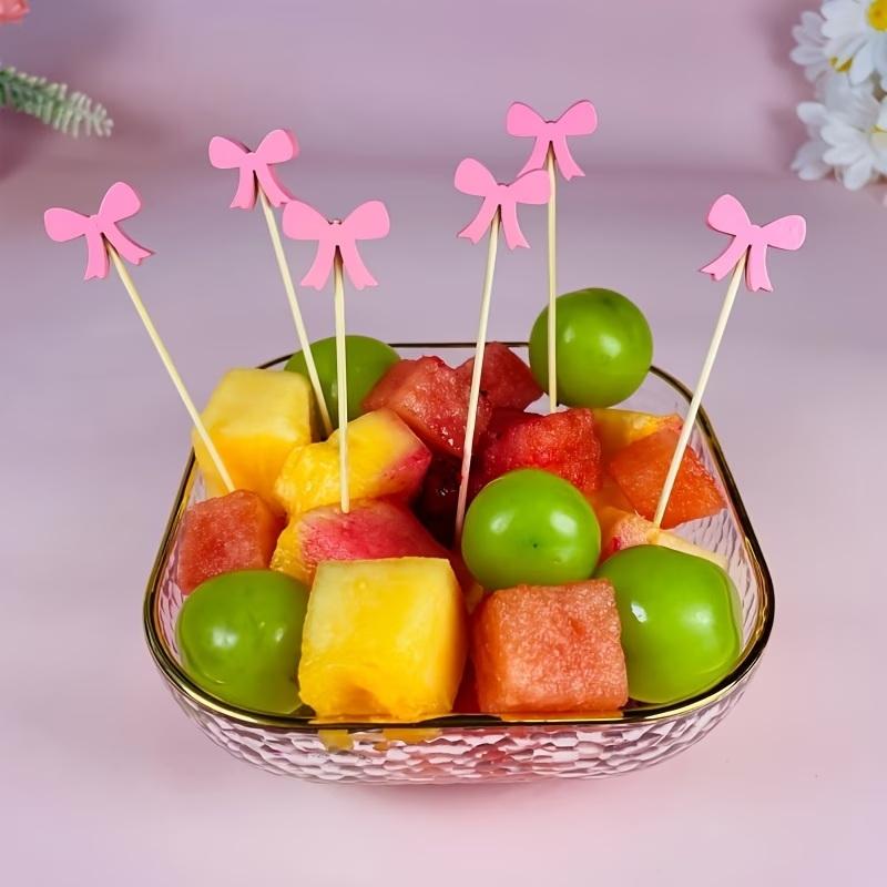 (BF06) 100 шт. Деревянные кокт – обзор и цена Centerpiece Stick
