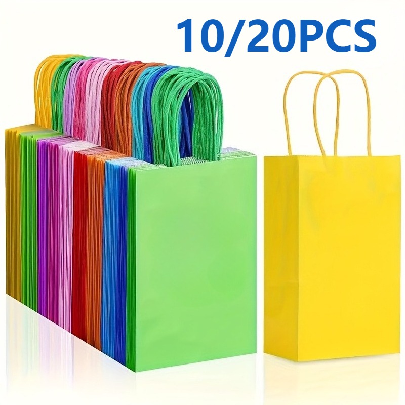 10/20 шт. красочные пакеты из  – обзор и цена Event Party Shop